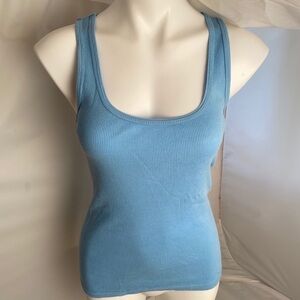 J Crew light blue Favorite tank top M